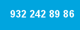 932 242 89 86 932 242 89 86